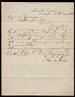 Letter from Governor John W. Ellis to Captain Thomas Sparrow